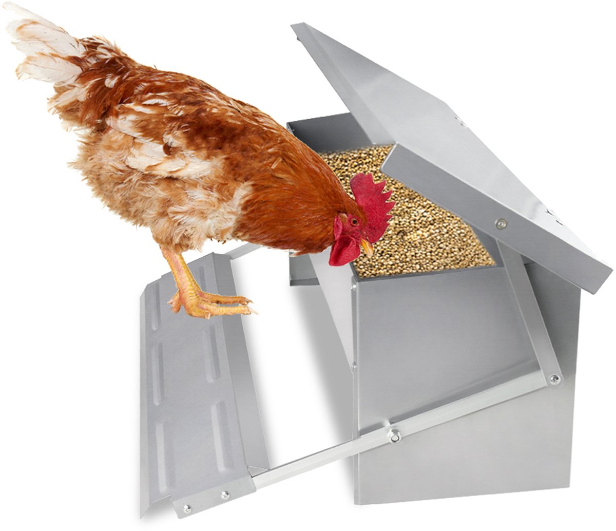 Automatische Voederautomaat - 5kg - Rattenbestendig + - Automatische - €36,99