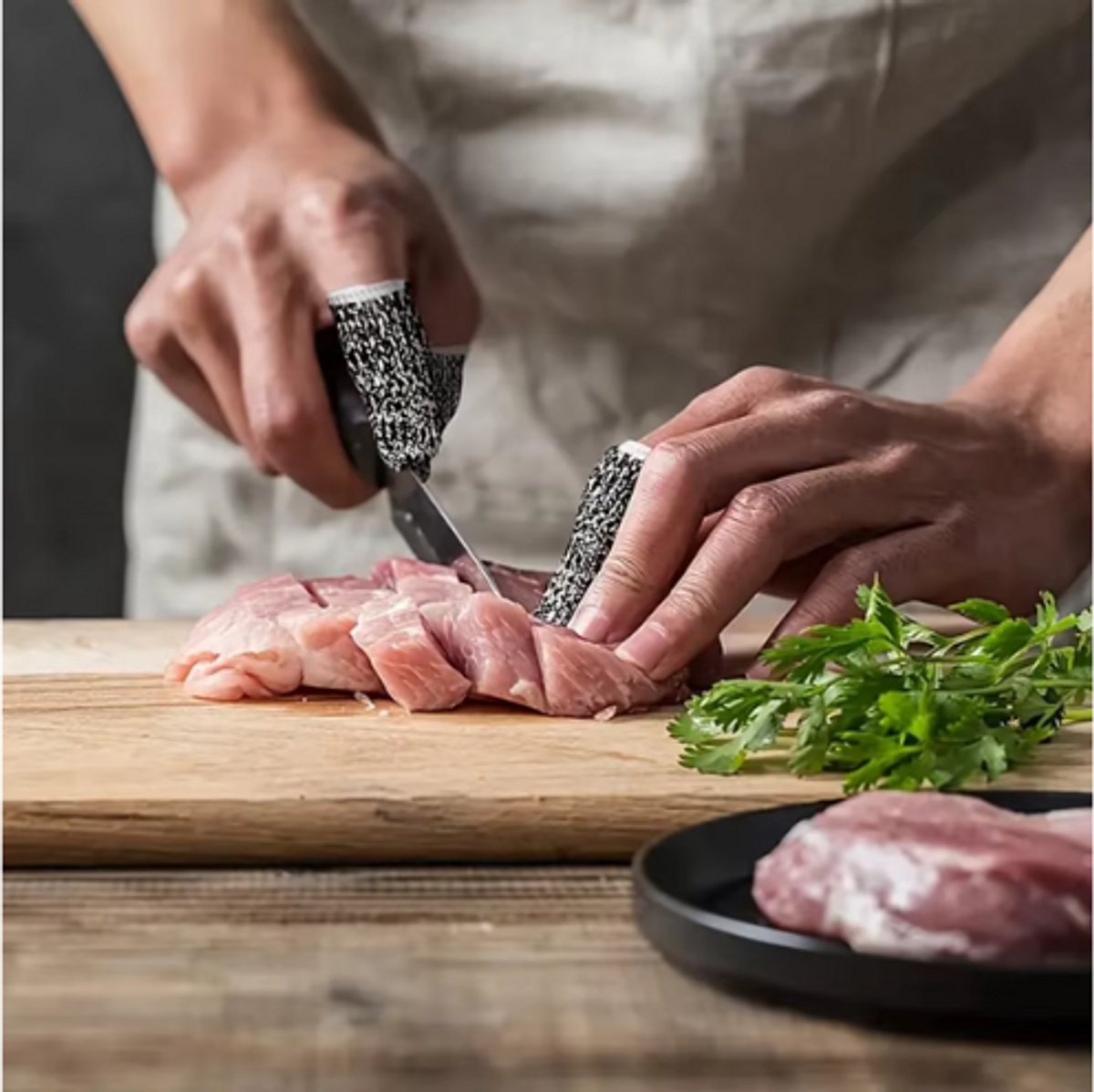 Generic Chop Guard voor vingers - handvingerbescherming voor snijden snijden, snijden van vingerhoezen, messen hakken snijden duimbeschermer voor vlees