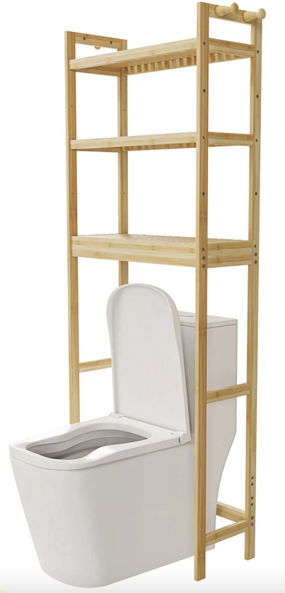 Varnox Toilet Meubel - Badkamermeubel - Kast over toilet - Kast over wasmachine - Organise