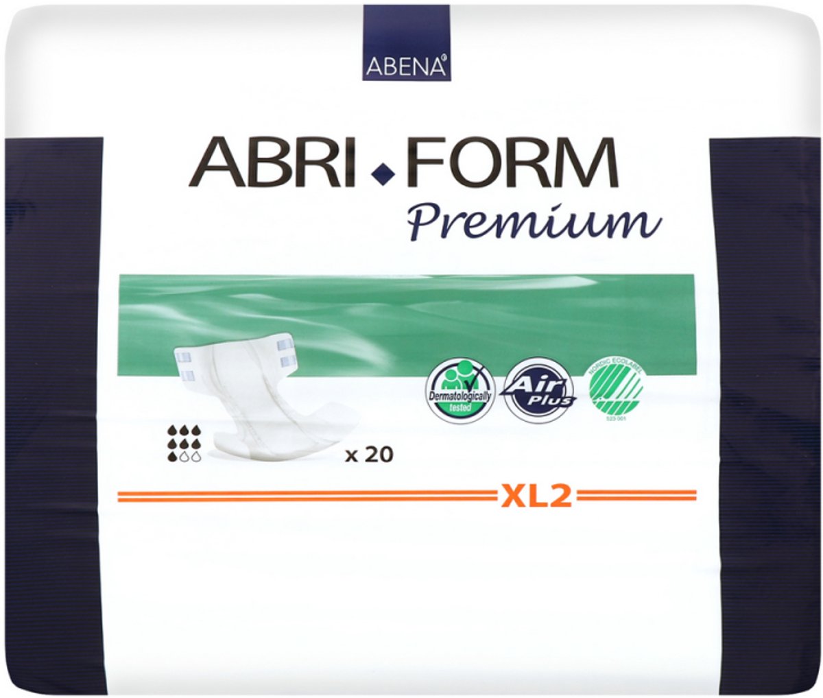 Abena Slip Premium 2 XL - 4 pakken van 20 stuks