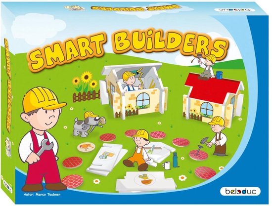 Thumbnail van een extra afbeelding van het spel Houten spel Smart Builders
