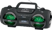AEG Gettoblaster stereo radio zwart SR 4359 BT