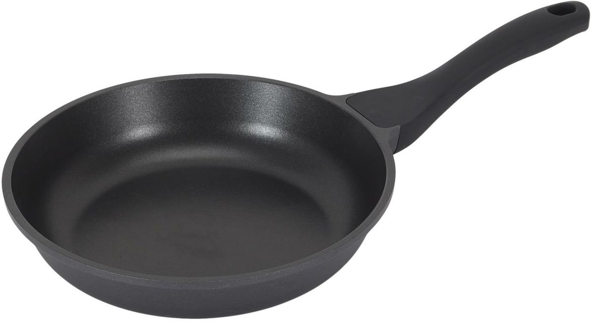 Cook Concept Koekenpan/hapjespan Cast Iron - Alle warmtebronnen - Zwart - Dia 20 cm - gietijzer