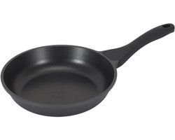 Cook Concept Koekenpan/hapjespan Cast Iron - Alle warmtebronnen - Zwart - Dia 20 cm - gietijzer