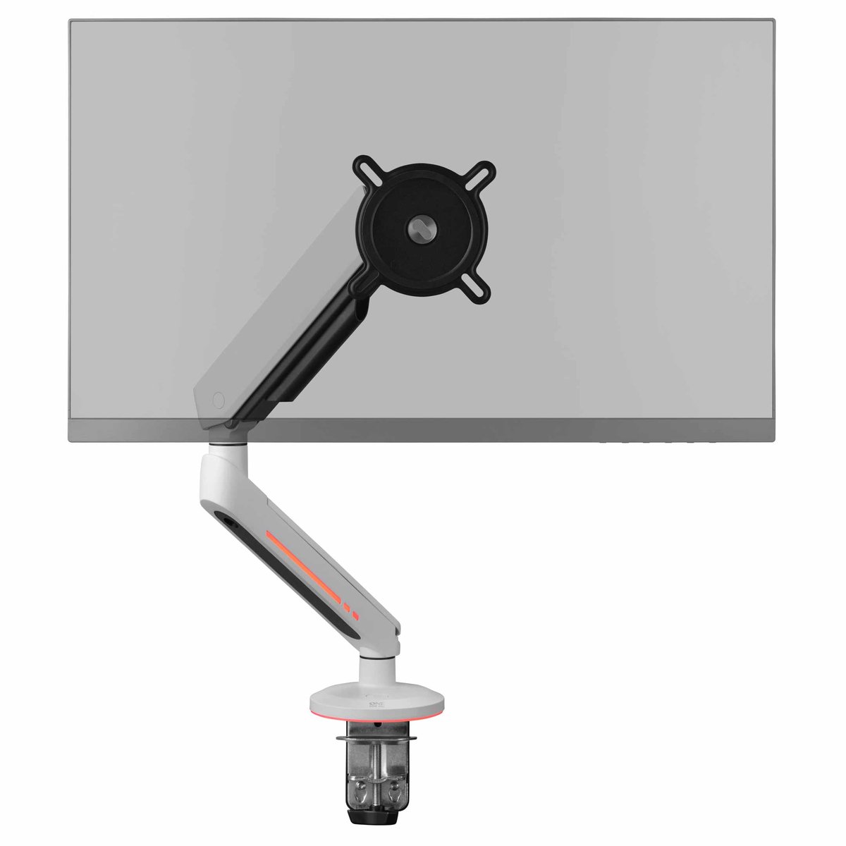 One For All DM8120 Experience-line gaming monitorarm - enkele monitor - VESA 100 x 100 - max. 14kg - RGB LED