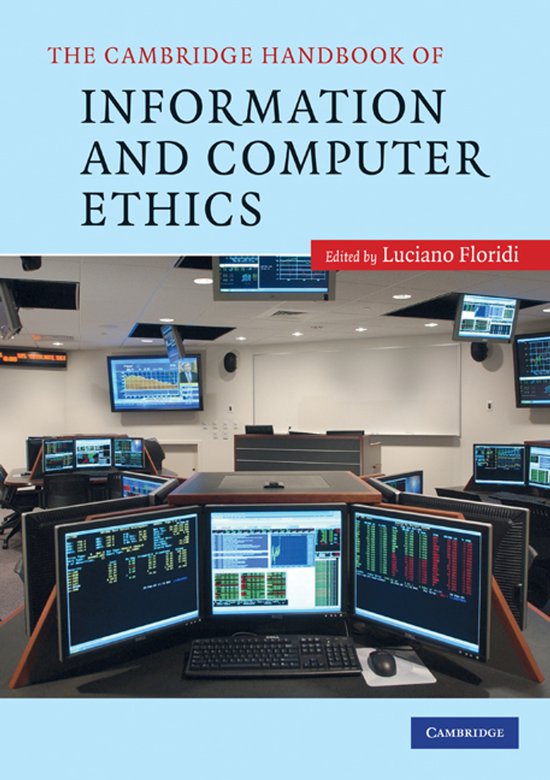 Cambridge Handbook Of Information And Computer Ethics - cover