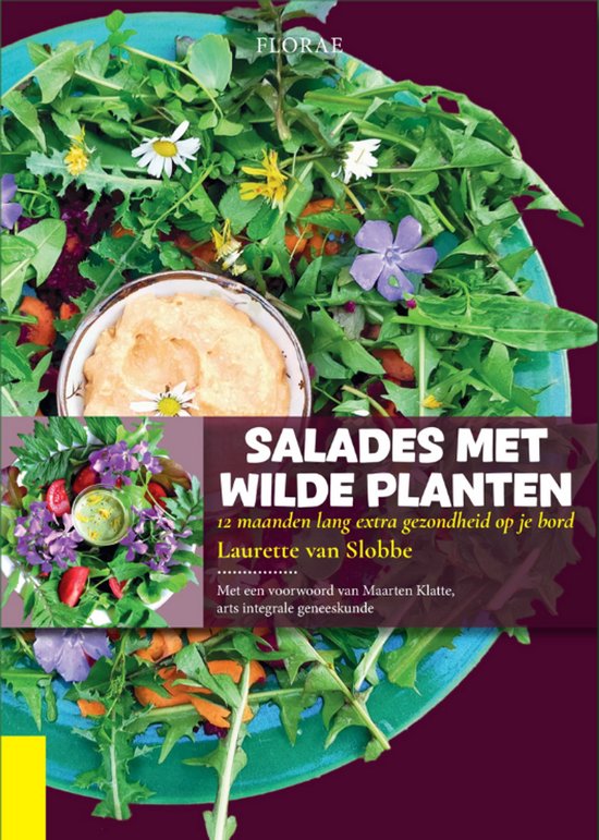 Salades met wilde planten