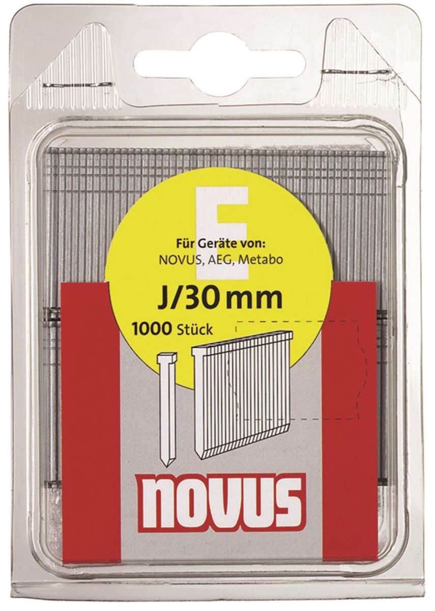 Novus Nagels (spijker) E J/30mm, SB, 1000 st. - 044-0066