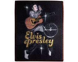 Elvis Presley - Elvis Mic Patch - Zwart
