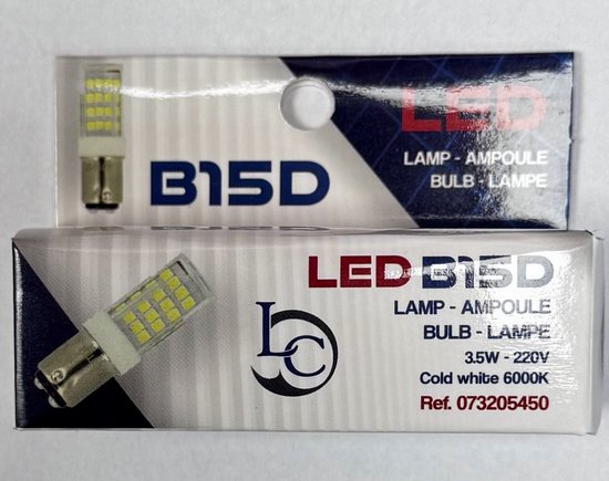 LED lamp – Bajonet fitting – 3,5W – 3000K