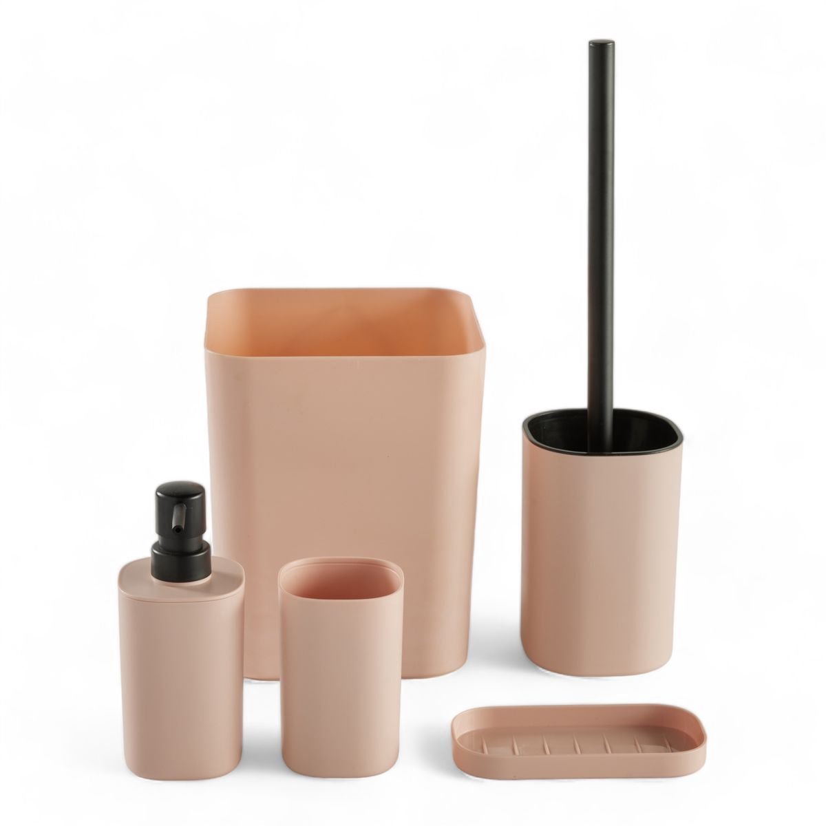 Set van 5 badkamer- en WC-accessoires UTILITY