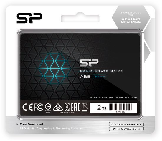 ム*ん様 SP A55 2TB SSD SP Silicon Power Ace A55 SSD - 2TB - SATA III - 2.5 inch - 3D NAND