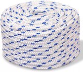 vidaXL - Boot - touw - 14 - mm - 50 - m - polypropyleen - wit