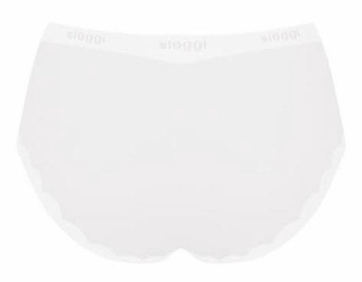 Sloggi Invisible Supreme Midi - Dames - wit - maat 46