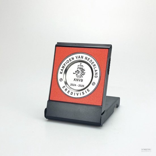 Miniatuur Kampioensschaal - PSV Eindhoven - Eredivisie 2024/2025 - Voetbal - Officieel KNVB product - Minischaal - Cadeau PSV