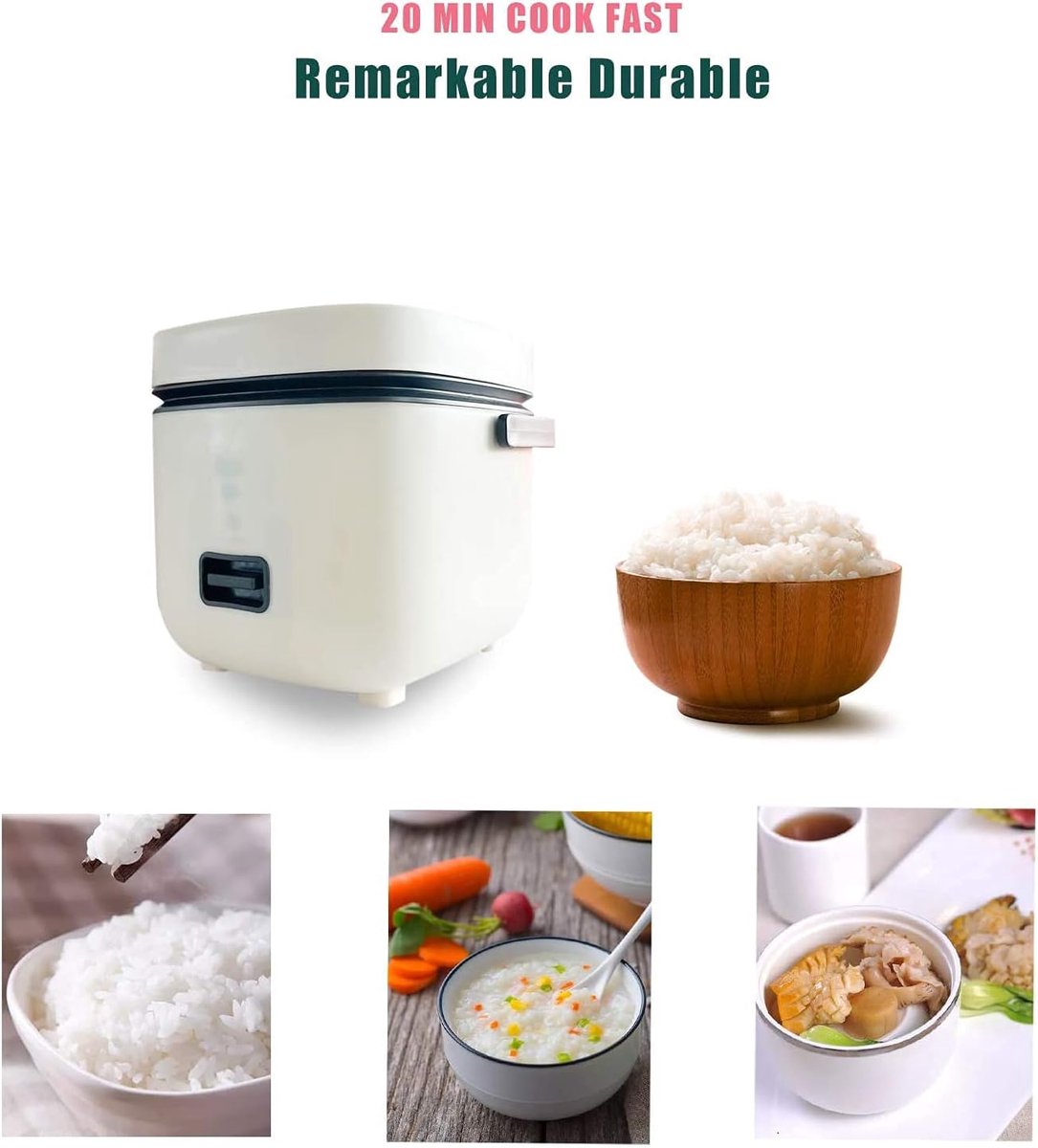 Rijstkoker - Multicooker - Warmhoudfunctie - Wit – foto 4