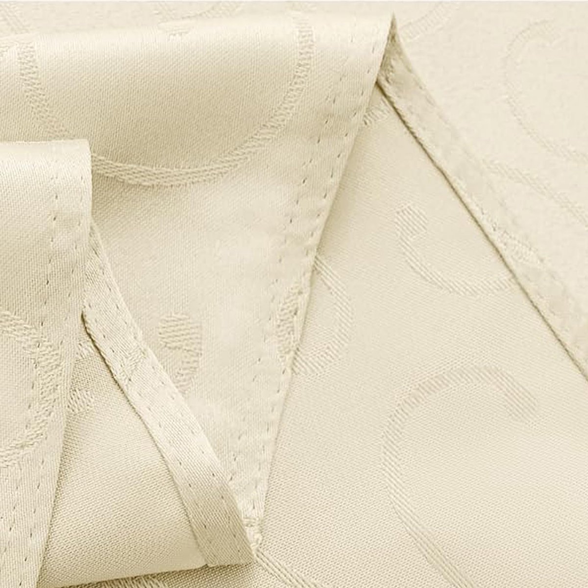 Unyqoos ® Tijdloos Elegant Rond Tafelkleed van 120 cm met Vlekbescherming en Waterafstotende Eigenschappen