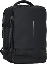 Jessi Womby Cabin Rugzak – 27L Waterdichte Onderseat Handbagage, Geschikt voor Vliegtuig Zwart