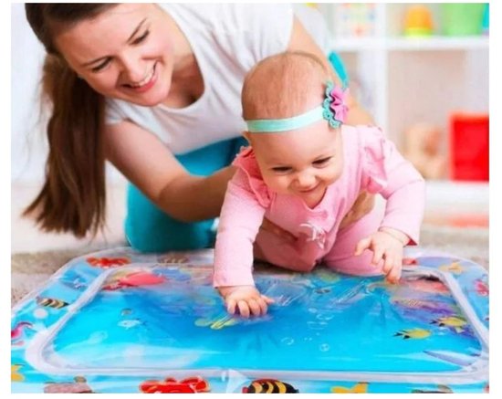 Watermat Kinderen - watermat baby - Opblaasbaar - waterspeelmat - kleine kinderen - Educatief - water - spelen van Quality Goods Hub — afbeelding 5