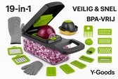 y-goods - groentesnijder - Mandoline - mandoline keukensnijder - Uiensnijder - mandoline groentesnijder