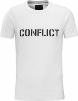 Conflict T-Shirt 3D Logo White