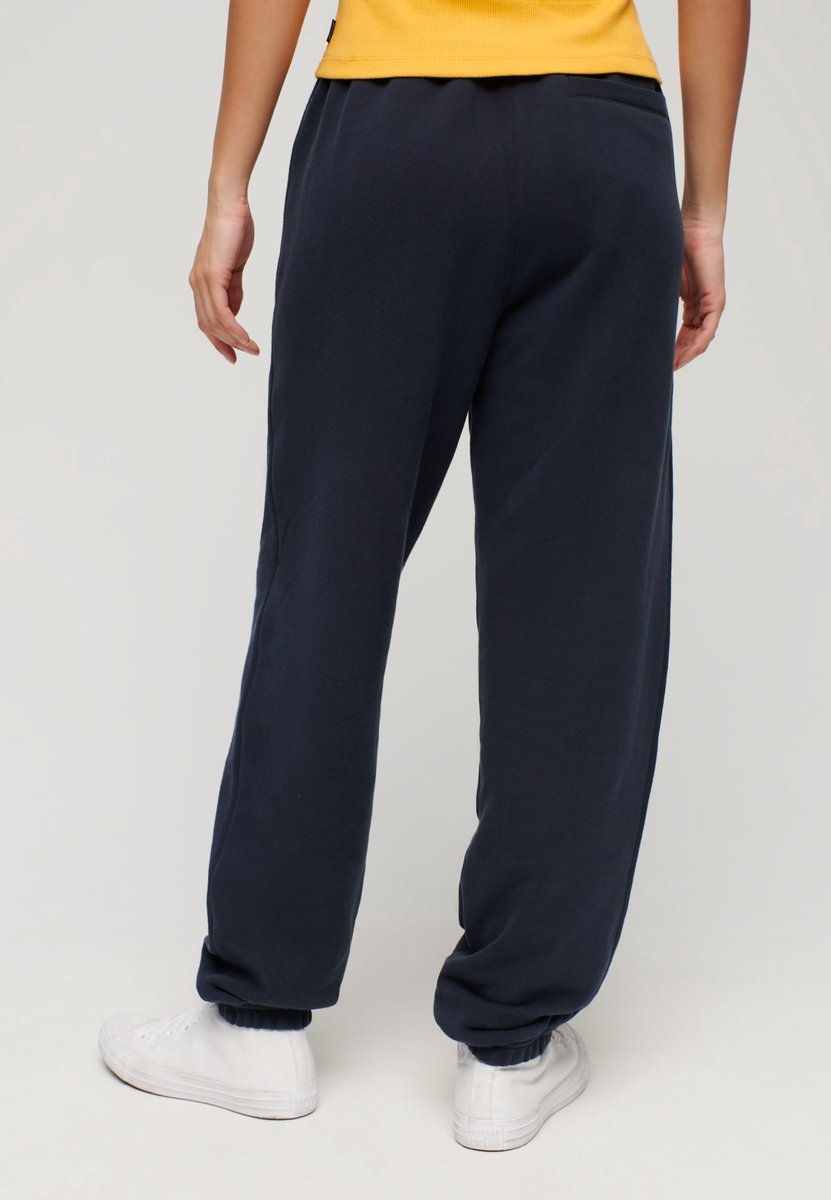 Superdry College Logo Boyfriend Trainingsbroek Vrouw Marineblauw