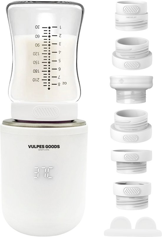 Vulpes Goods® BabyCare Draagbare Flessenwarmer Pro