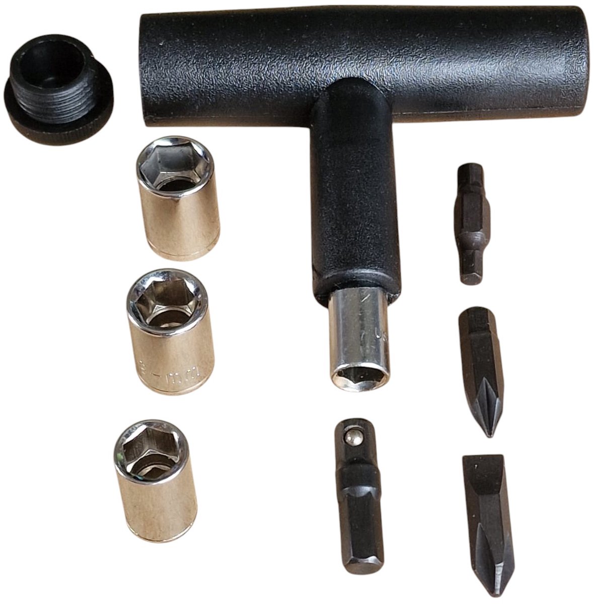Fiets Gereedschap - bit - schroef - moer - set 9-in-1 T sleutel