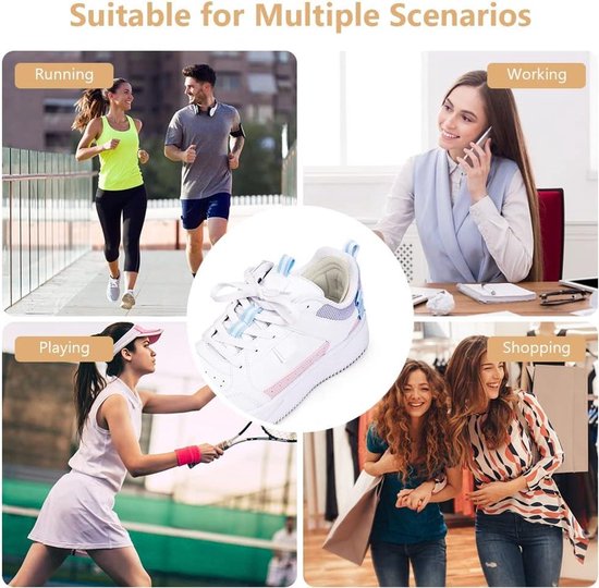 8 Paar Schoen Hiel Reparatie, Zelfklevende Sneaker Hiel Reparatie Patches Comfort En Zachtheid Anti Worn Heel Protection Repair Patch Lederen Hiel Beschermen