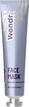 WONDR - Face Mask - Grape Vitality - Hydraterend - Voedend - Alle huidtypes