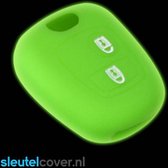 Autosleutel Hoesje geschikt voor Toyota - SleutelCover - Silicone Autosleutel Cover - Sleutelhoesje Glow in the dark / Lichtgevend