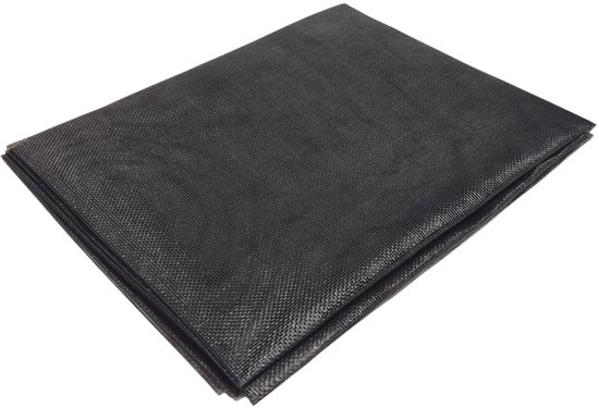 horrengaas. Zwart. 250 x 120cm breed. Tegen Wespen. motten. muggen. Kakkerlakken....