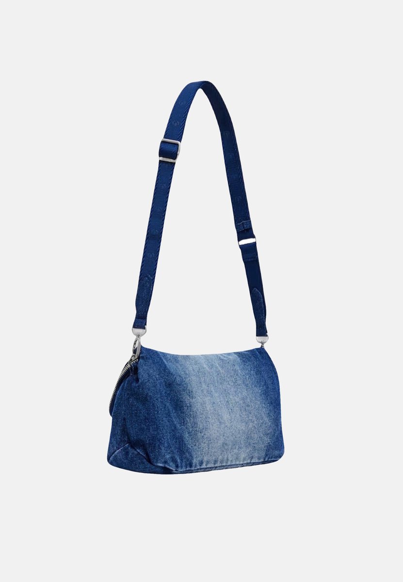 Sac Bandoulière Desigual En Denim Medium Wash - 100% Coton, Fermeture Magnétique - Neuf Avec étiquettes