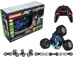 Carrera RC voertuig - RC Turnator Color Flip - Blauw/Groen - 2,4GHz RC Model Kant en Klaar - 1:16