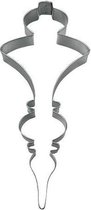 Uitsteker RVS - kerstbal / piek - 15cm x 6.5cm - St�dter