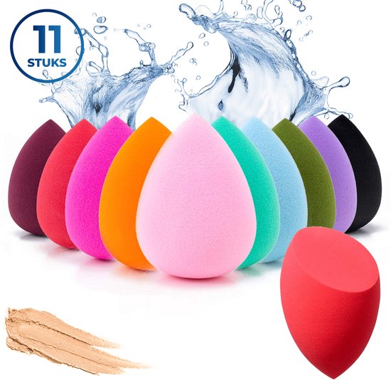 Premium Commerce® - Beauty Blender - Make-up Sponsjes - Powder Puff - Spons - 11 stuks - Ultrazacht!
