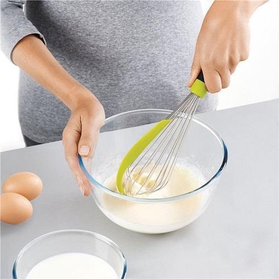 Handmixer - garde van roestvrij staal | garde voor het koken van roestvrij staal | garde voor het koken | garde voor het mixen, kloppen, kloppen en roeren, verbeterde versie van de