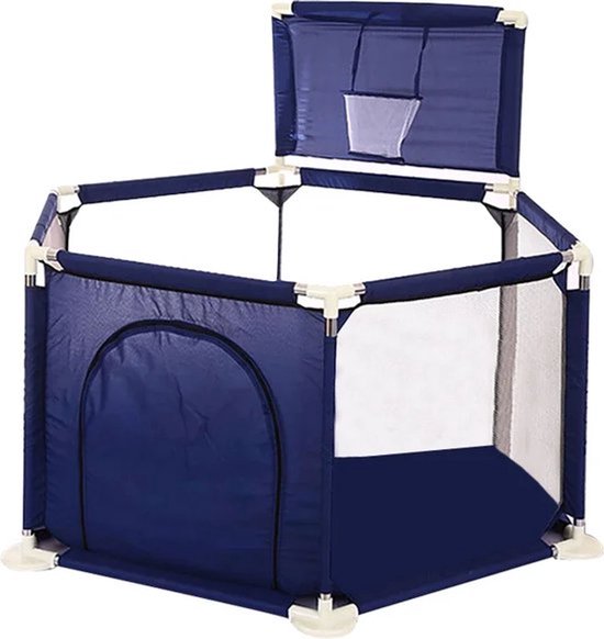 Babybox - Grote Playpen voor Peuters, Recreatiegebied, Stevige Veiligheid Baby Play Yard Hek - 1,5 * 1,5 cm (Grijs