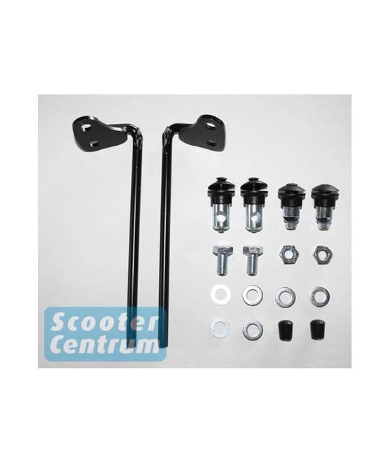 Sym Mio Smoke Hoog Windscherm EU inclusief bevestigingsset van  scootercentrum | bol.com