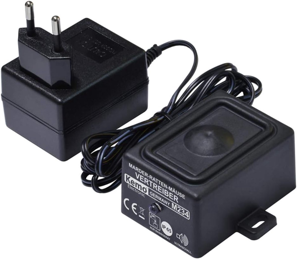 Ultrasone Marter- en Rattenverjager voor Binnen en Buiten – Waterdicht IP65