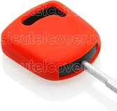 Autosleutel Hoesje geschikt voor Ford - SleutelCover - Silicone Autosleutel Cover - Sleutelhoesje Rood