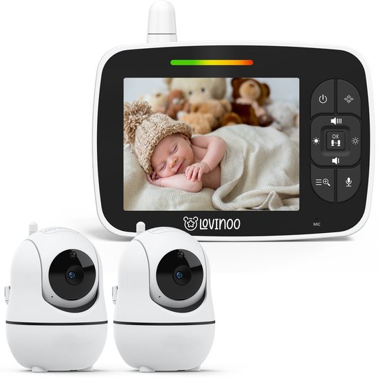 Lovinoo Babyfoon - Babyfoon met 2