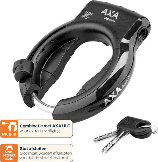 Axa Defender ART-2 Ringslot - Mat zwart