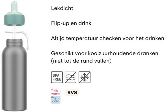 Thermosfles voor Kinderen Mepal Flip-Up Campus Paw Patrol Pups 350 ml