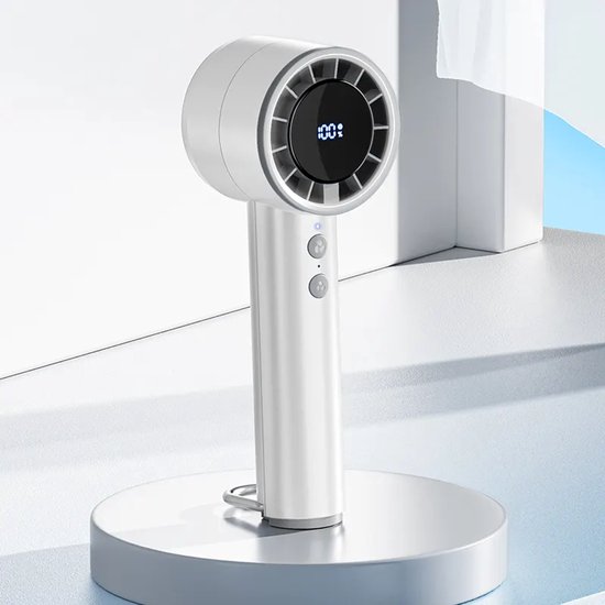 Draagbare Staande Vloerventilator Usb Oplaadbare 7200ma Opvouwbare Telescopische Mini Ventilator Zomer Stille Desktop Ventilatoren Huishoudelijke Luchtkoeler