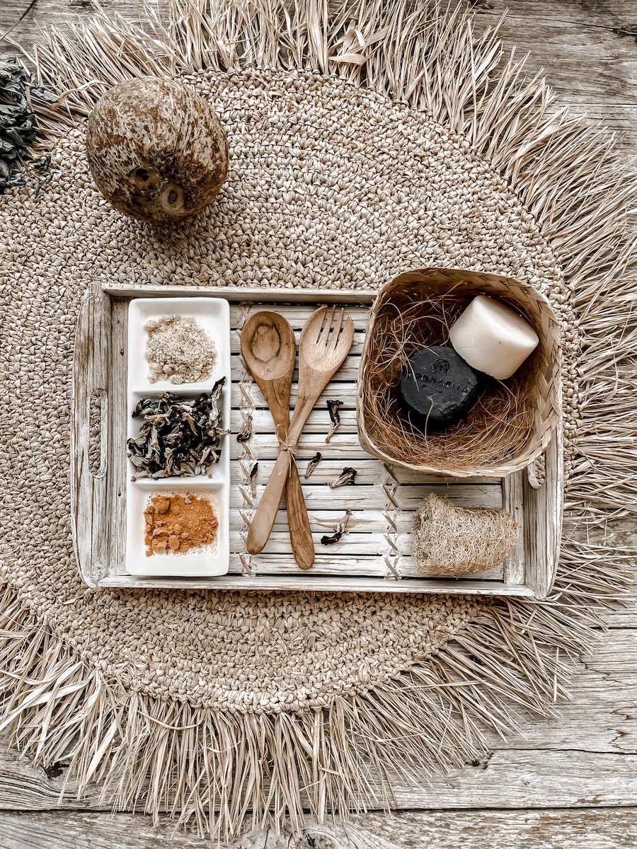 Monnarita - Teak Bestekset - Handgemaakt - Ecologisch