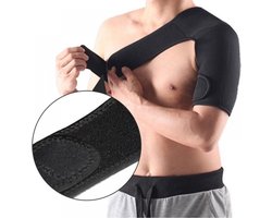 Jumada's Schouderbraces - Schouderondersteuning - Schoudercorrectie - Posture Correction - Met Klittenband - Maat M - Links