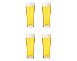 Professionele Bierglazen - (4 Stuks) - 360ml - Bierglas - Bier - Glas - 36cl/0.36L - Pils - Glazen set - Hoogwaardige Kwaliteit - Vaasje - Speciaal Bier - Weizen Professionele Bierglazen - (4 Stuks) - 360ml - Bierglas - Bier - Glas - 36cl/0.36L - Pils - Glazen set - Hoogwaardige Kwaliteit - Vaasje - Speciaal Bier - Weizen