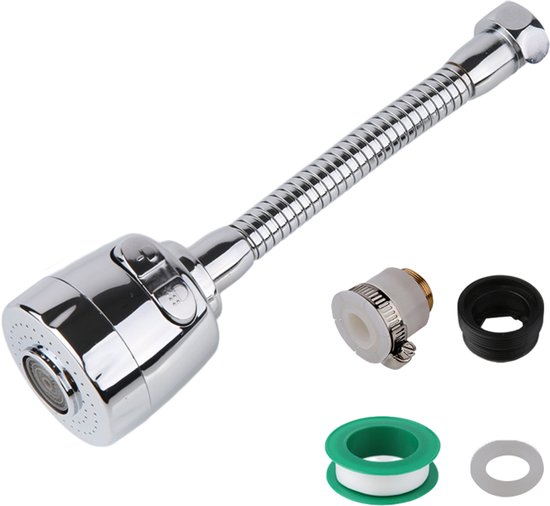 2 stuks S-adapter voor douchearm, 3/4 inch naar 1/2 inch buitendraad messing S-aansluiting adapter, verschoven met 8 mm lengte 75 mm, verstelbare zwaaibare arm koppeling excentrische verbinding voor