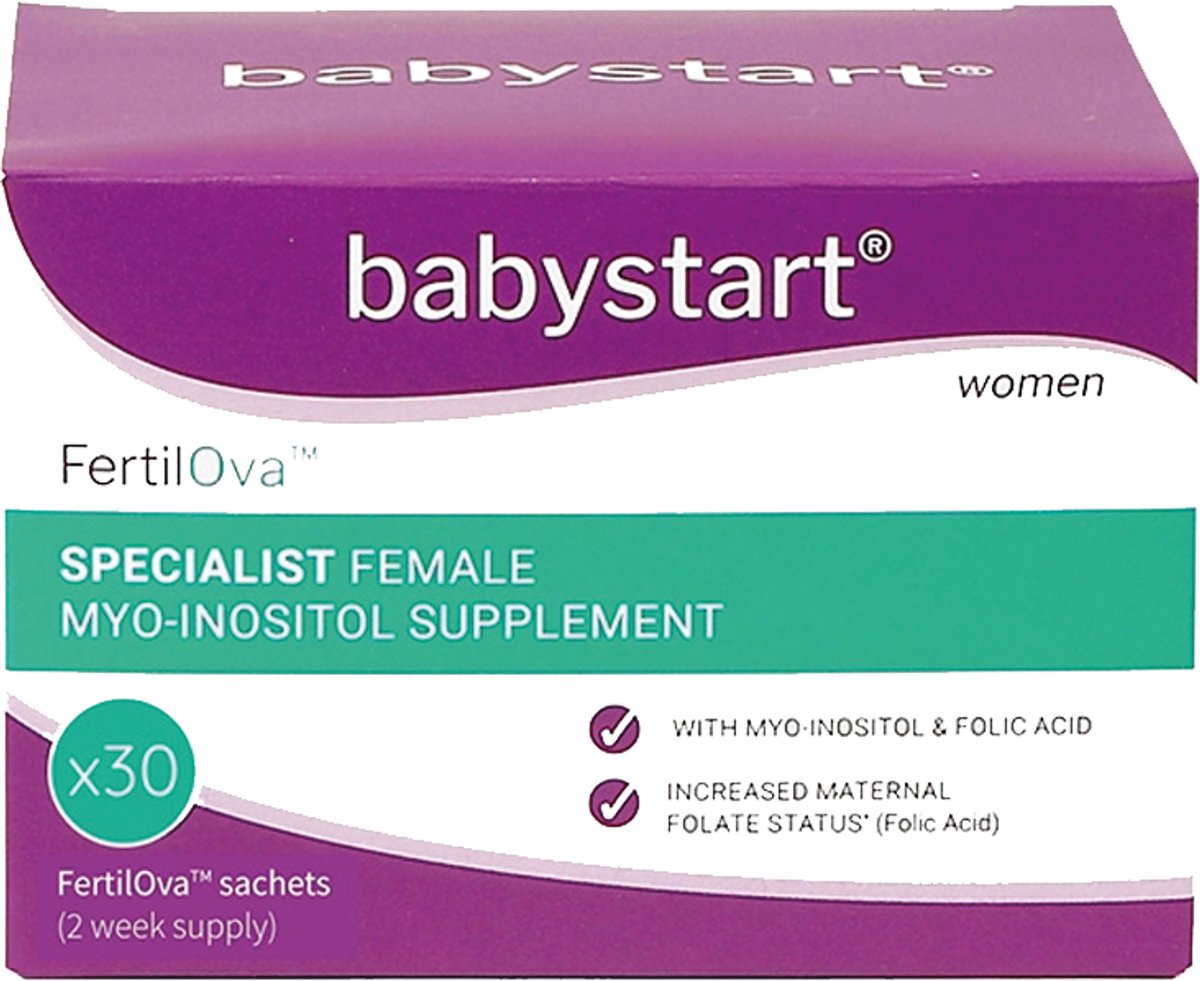 Goedkoopste FertilOva™ - ovulatie supplement - 30 zakjes - Babystart